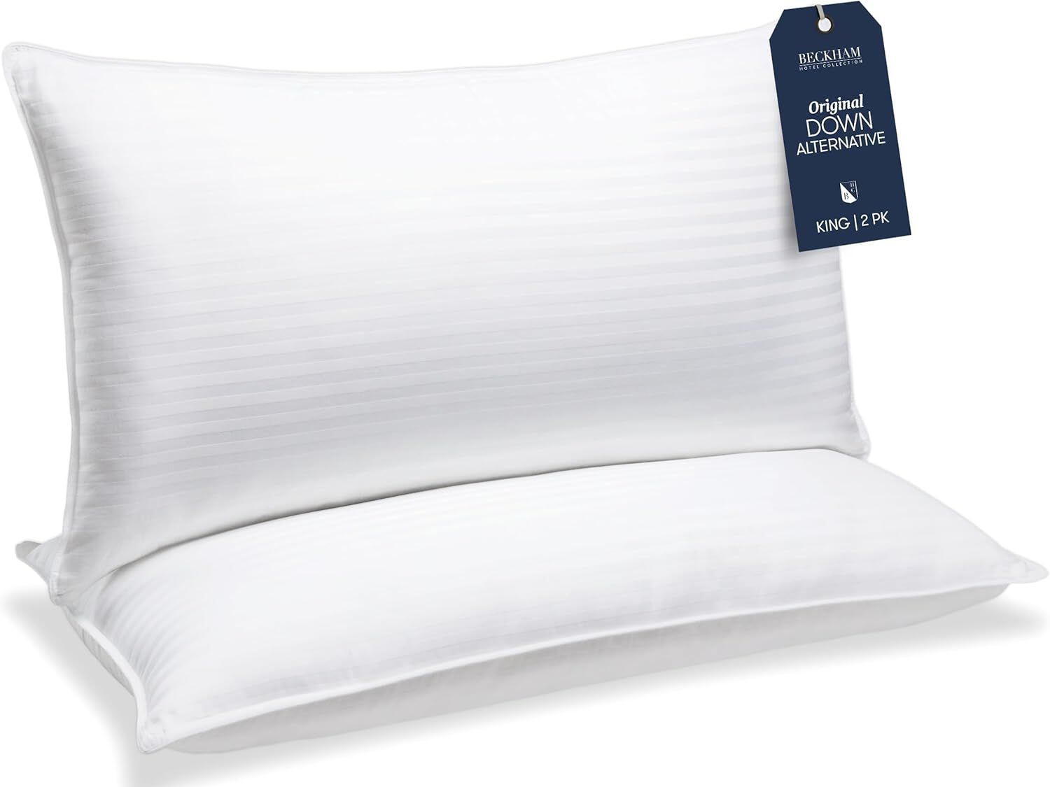 Beckham Hotel Collection Gel Pillow Beckham Hotel Collection Pillow – budget neck support for back and side sleepers